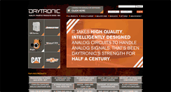 Desktop Screenshot of daytronic.com